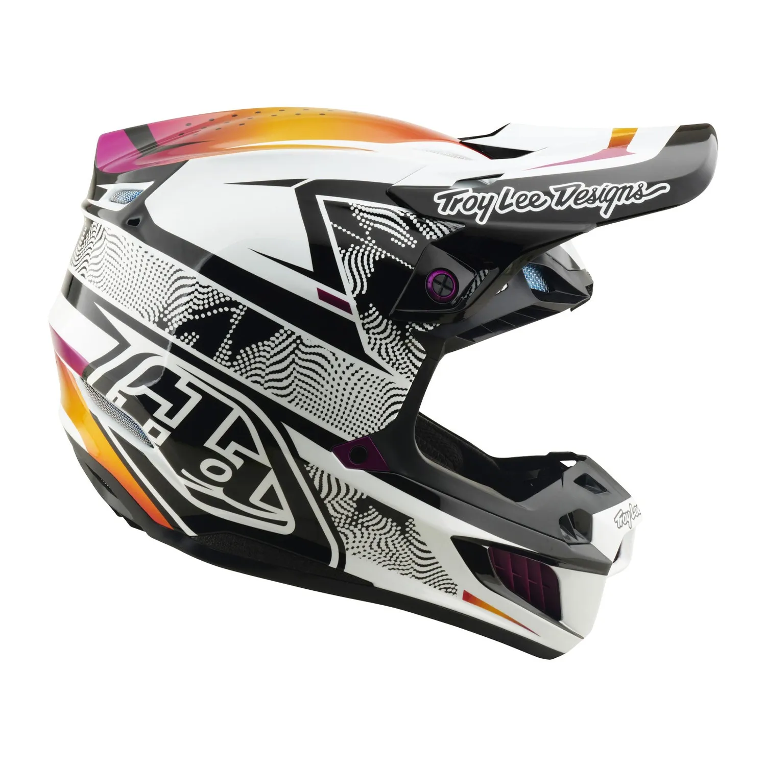Troy Lee Designs SE5 Composite casco cross Black MIPS