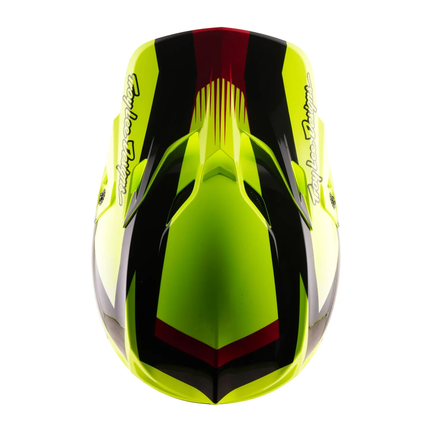 Troy Lee Designs SE5 Policarbonato casco cross Flo Yellow MIPS