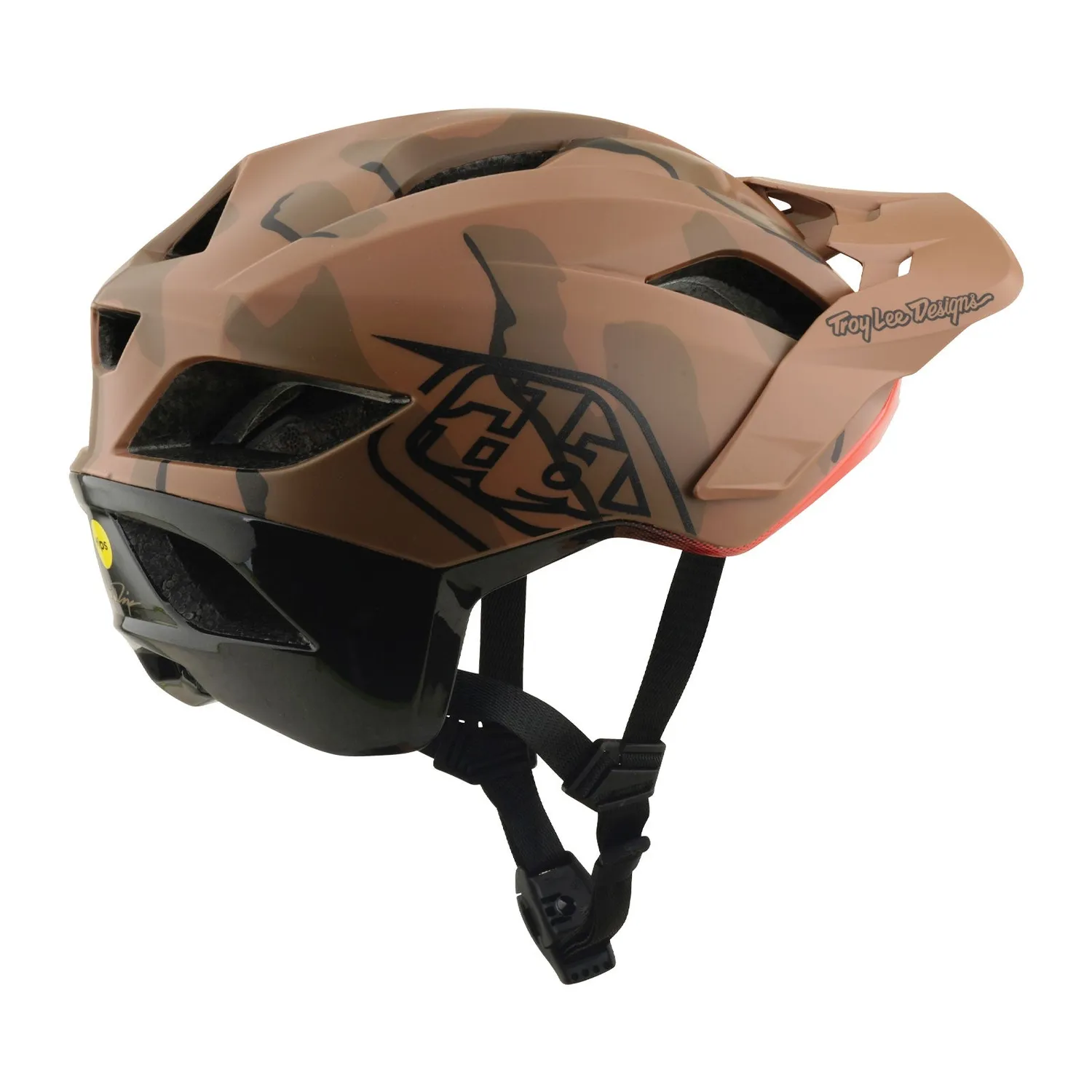 Troy Lee Designs Flowline SE casco bici Sienna Camo MIPS