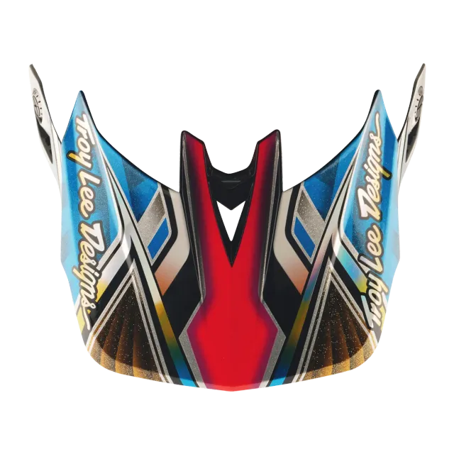 Troy Lee Designs D4 visiera Lowrider Blue
