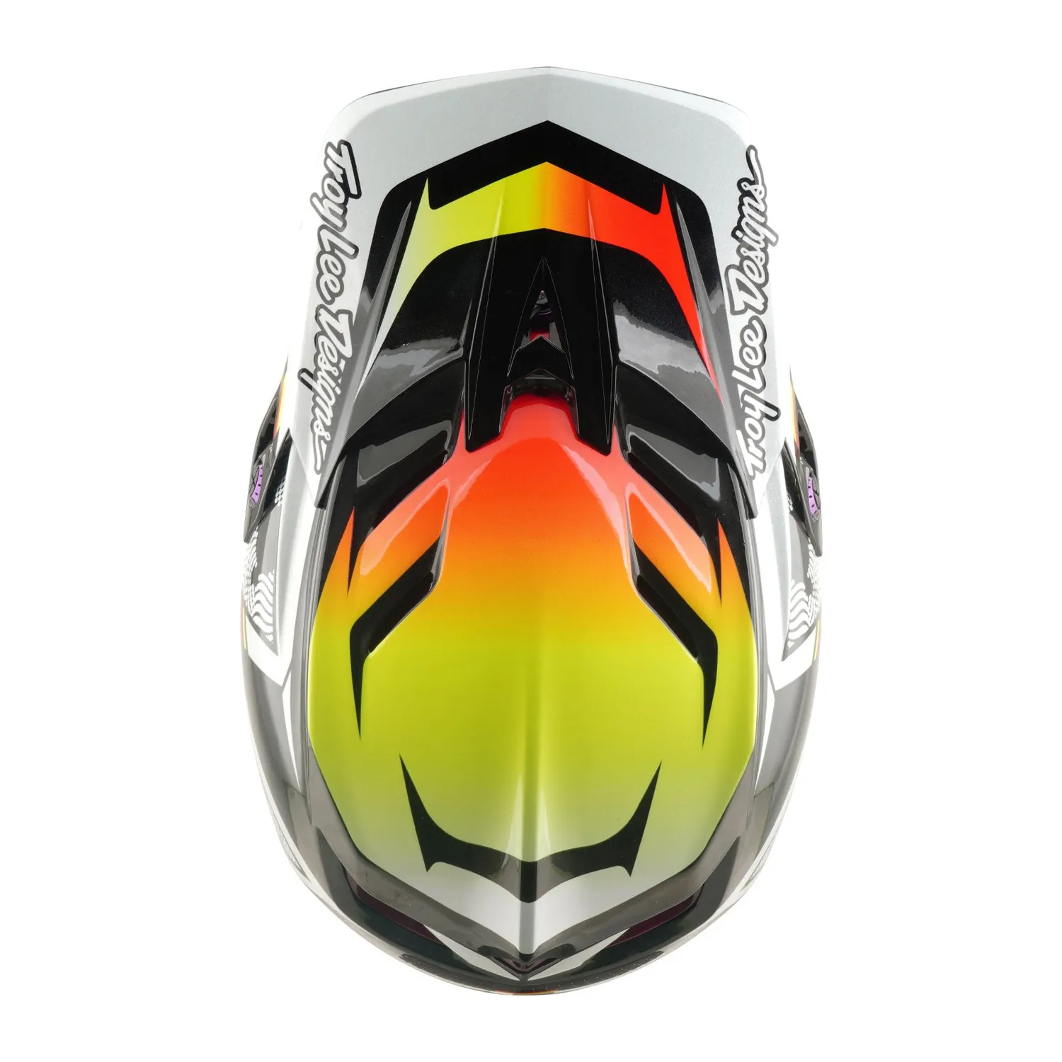 Troy Lee Designs D4 Carbon casco integrale nero