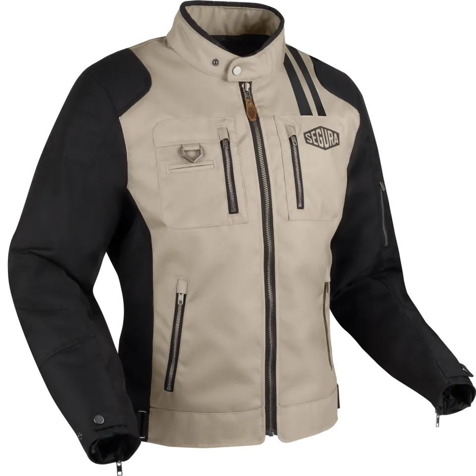 Segura Scorpio giacca moto uomo nero taupe traspirante