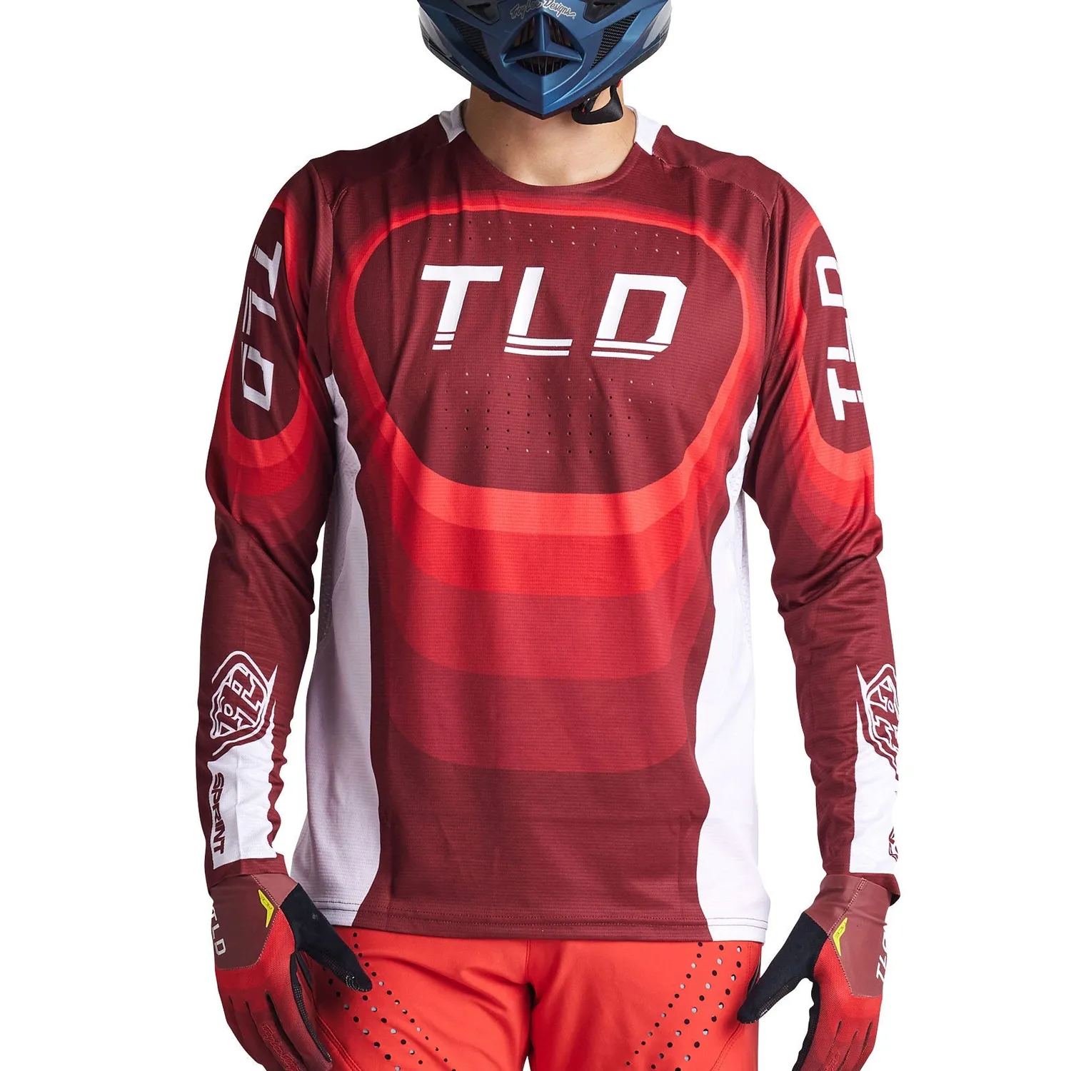 Troy Lee Designs Sprint Reverb Maglia Bici Race Red