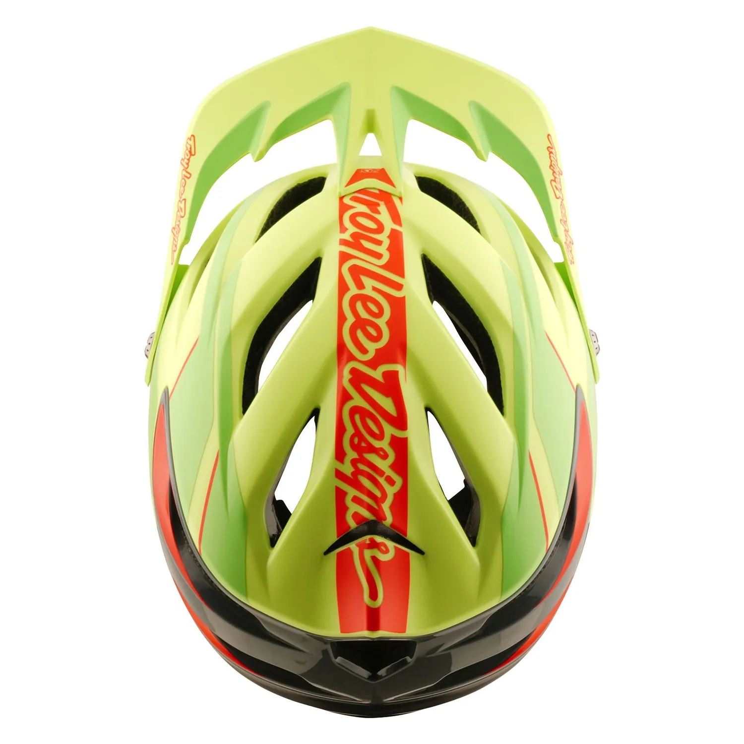 Troy Lee Designs A3 Lines MIPS casco bici giallo fluo