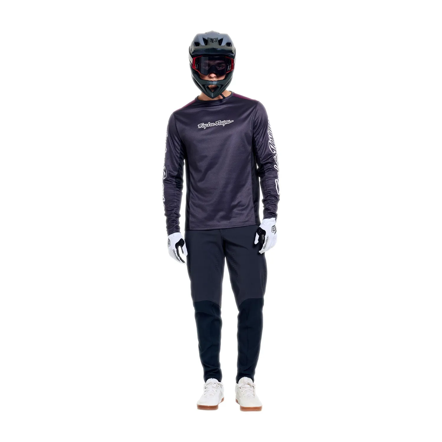 Troy Lee Designs Stage maglia mtb manica lunga carbon uomo