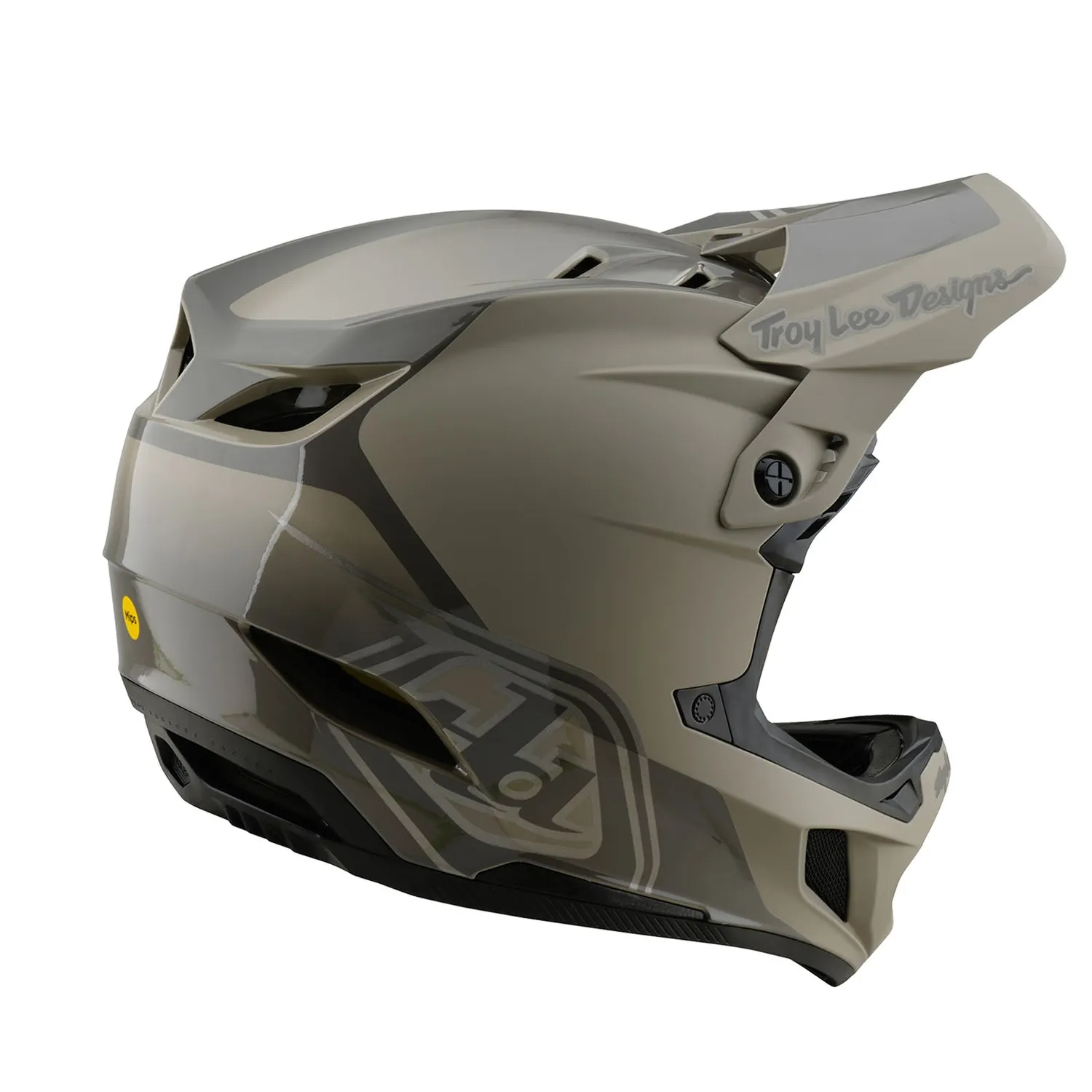 Troy Lee Designs D4 Polyacrylite MIPS Casco Timber