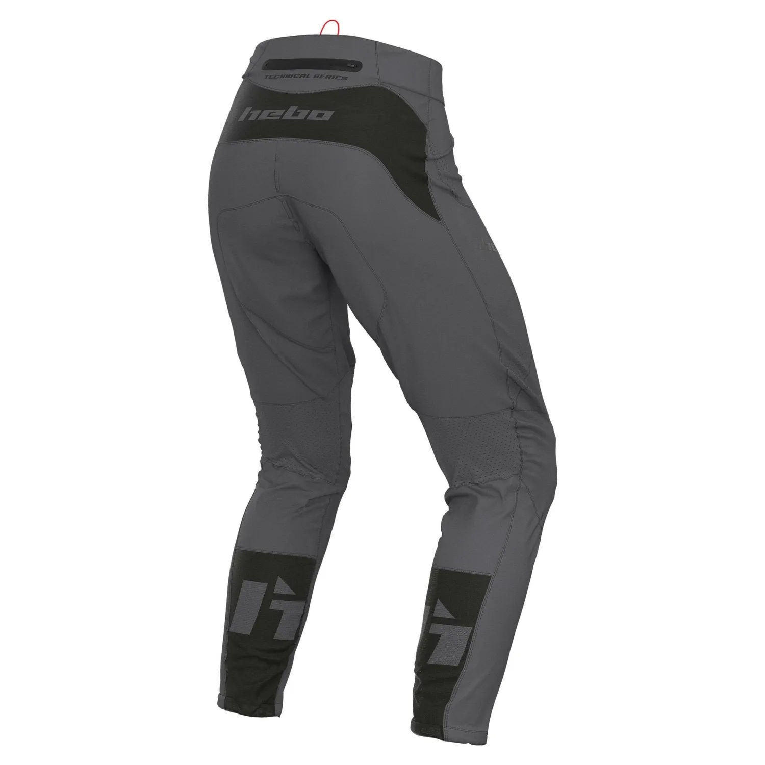 Hebo Tech pantaloni trial grigi protettivi