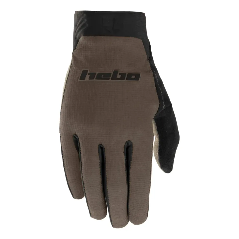 Hebo Tech guanti moto marroni taglia L traspiranti