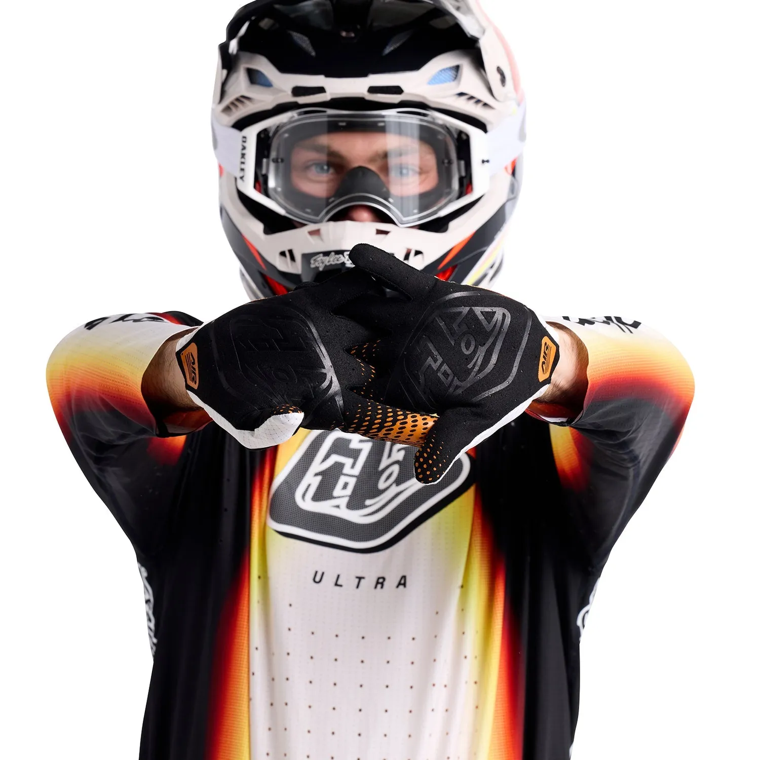 Troy Lee Designs Air Blurr Yellow guanti moto giallo