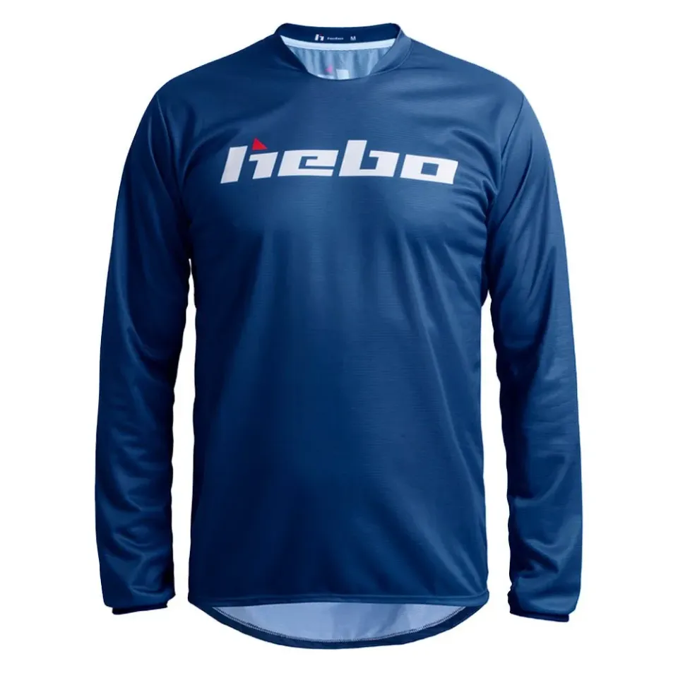 Hebo Kodiak LS maglia manica lunga blu