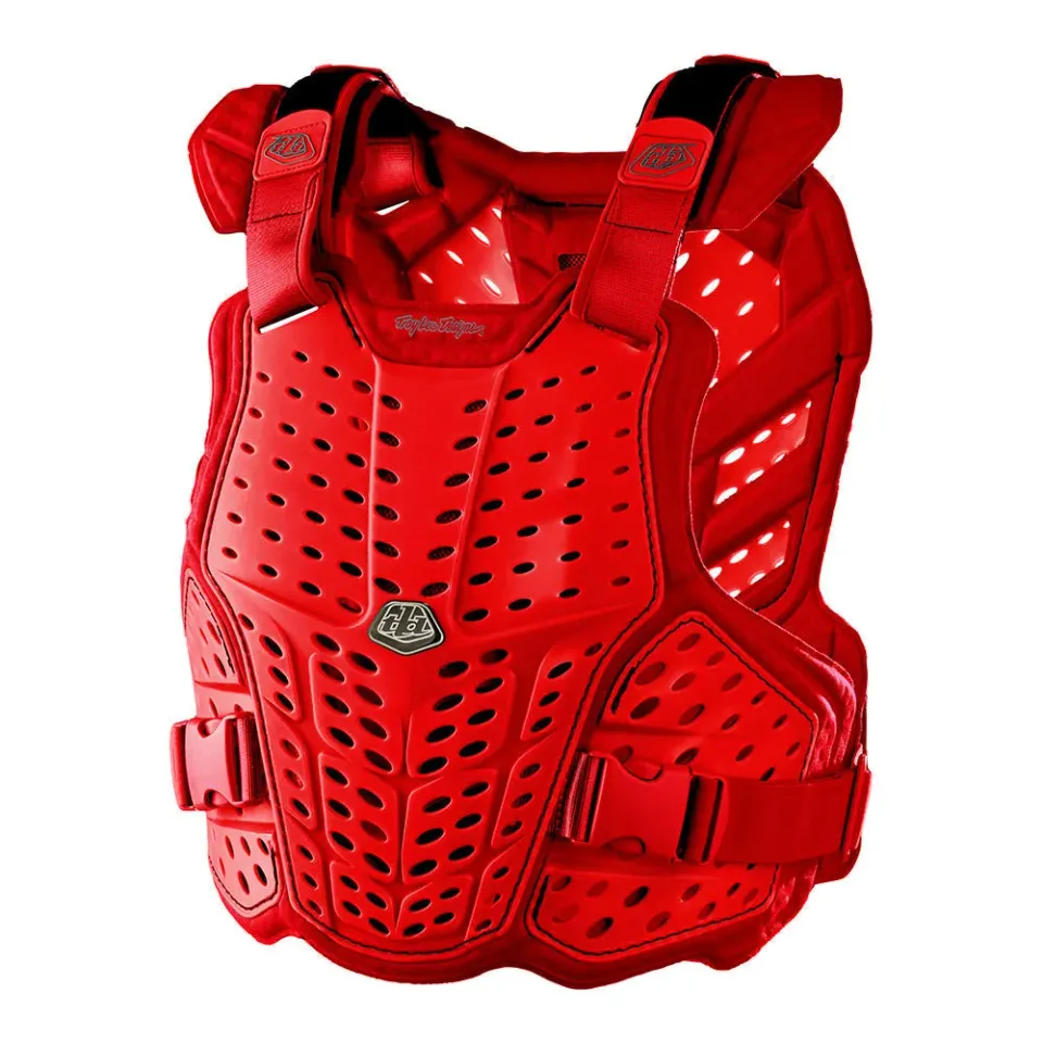 Troy Lee Designs Rockfight pettorina moto rossa EPP