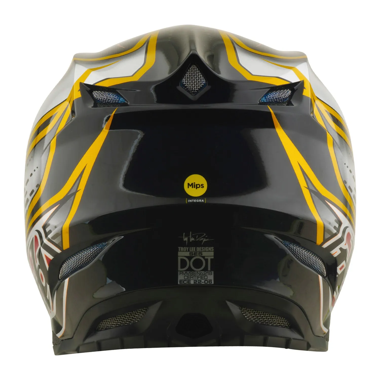 Troy Lee Designs SE5 Composite Wings casco moto nero