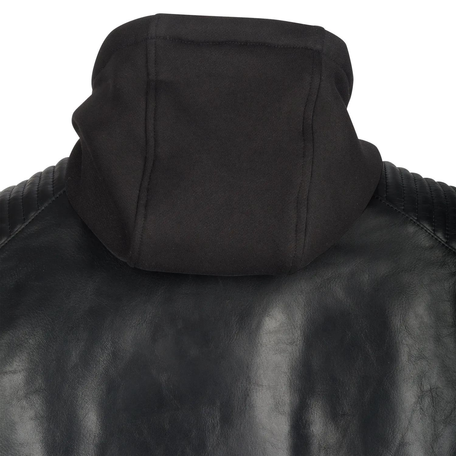 Segura Dorian 2 Giubbotto Moto Nero Pelle Uomo Cappuccio