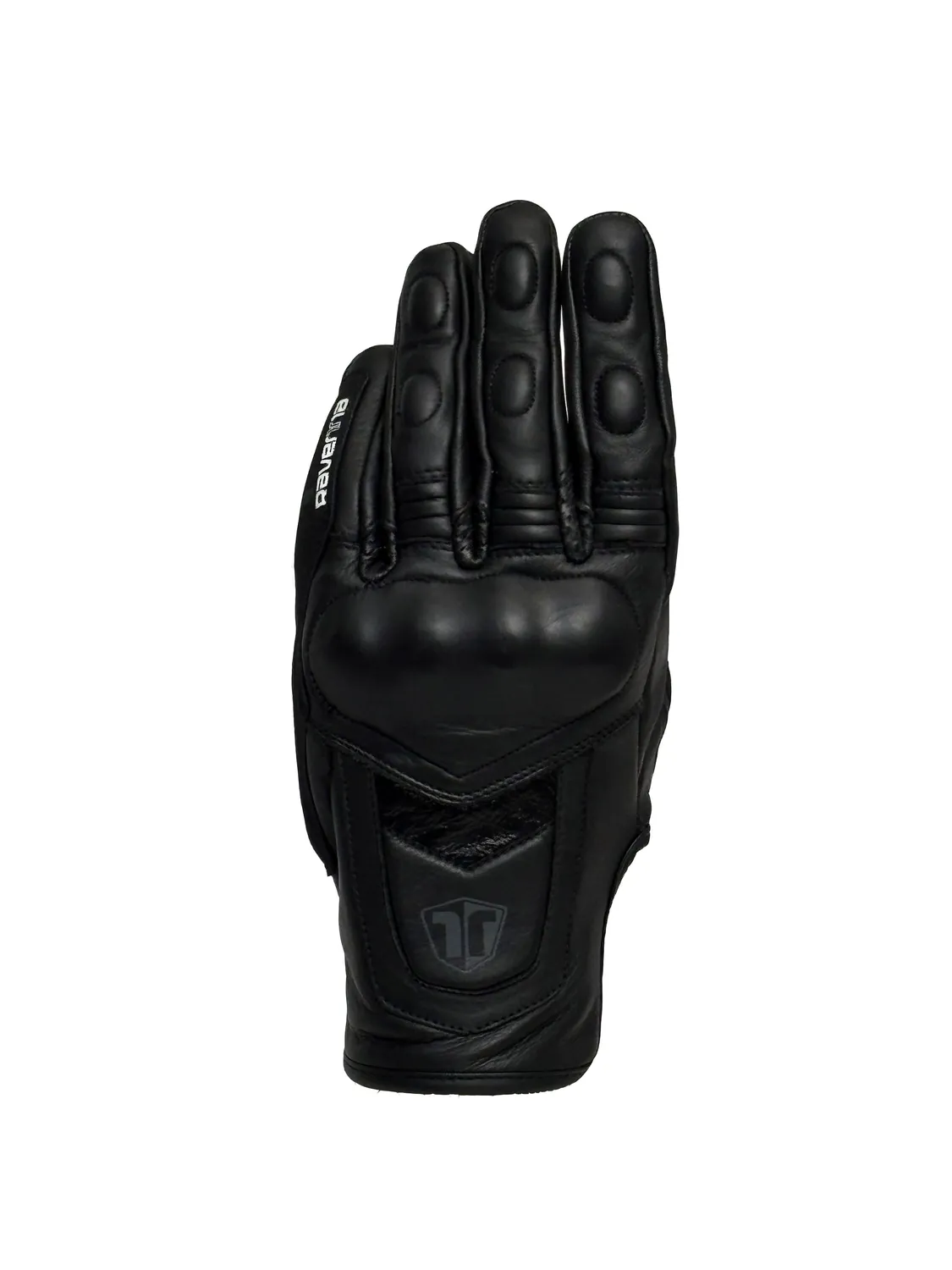 Ravenna guanti moto pelle neri touchscreen strada