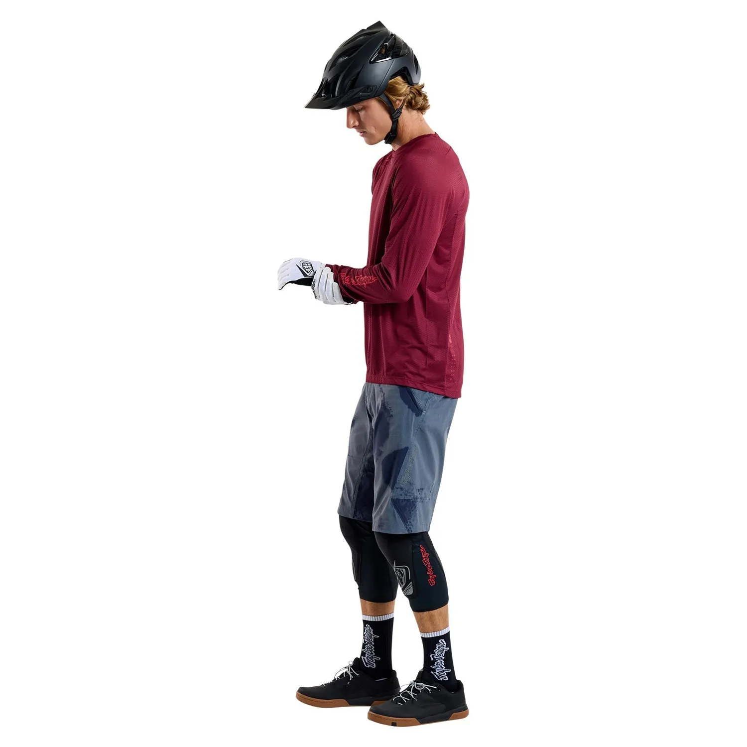Troy Lee Designs Skyline Air maglia mtb Oxblood