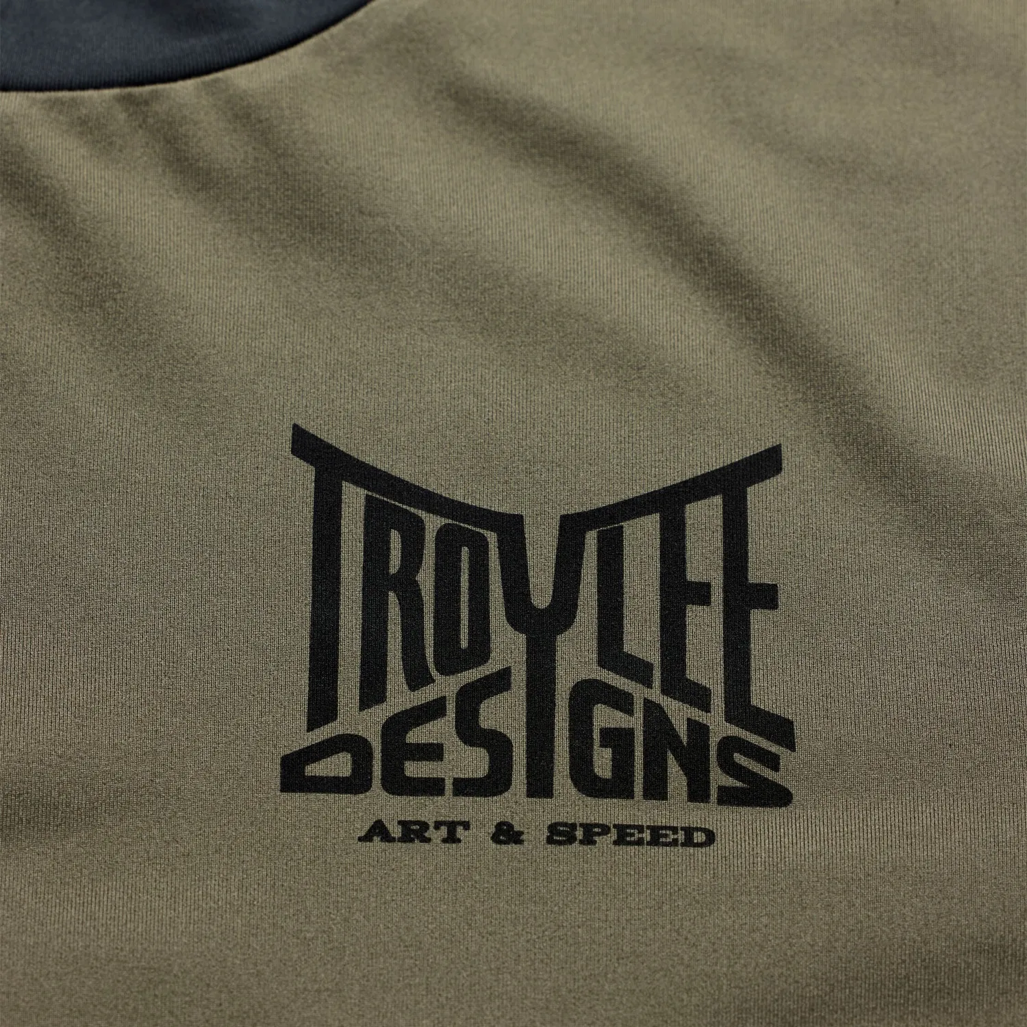 Troy Lee Designs Ruckus Offroad maglia cross army carbon manica lunga