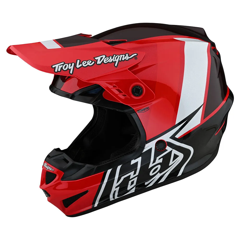 Troy Lee Designs GP No Mips casco cross Nova Red