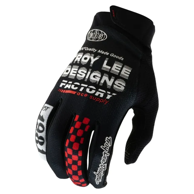 Troy Lee Designs GP Pro Factory guanti moto Black
