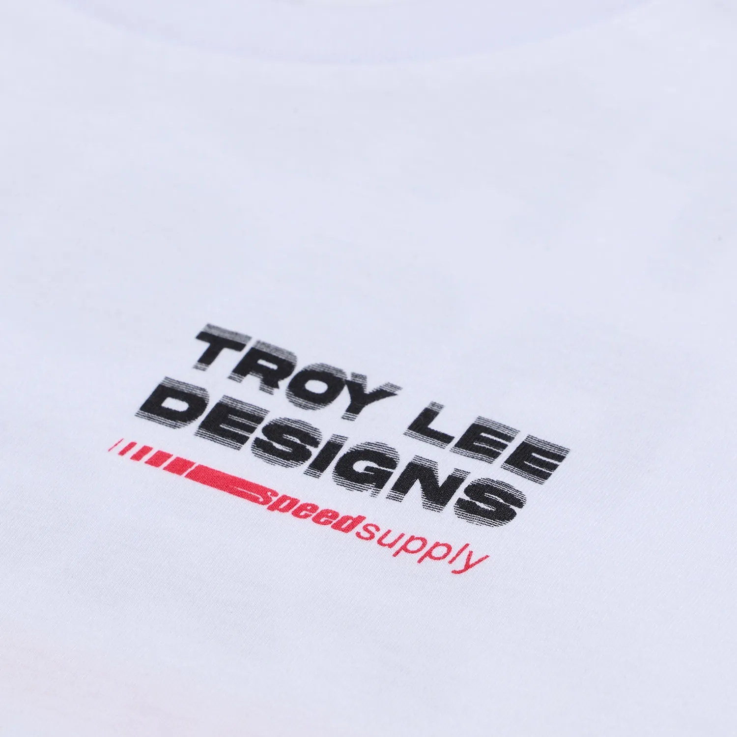 Troy Lee Designs Factory t-shirt uomo bianca manica corta