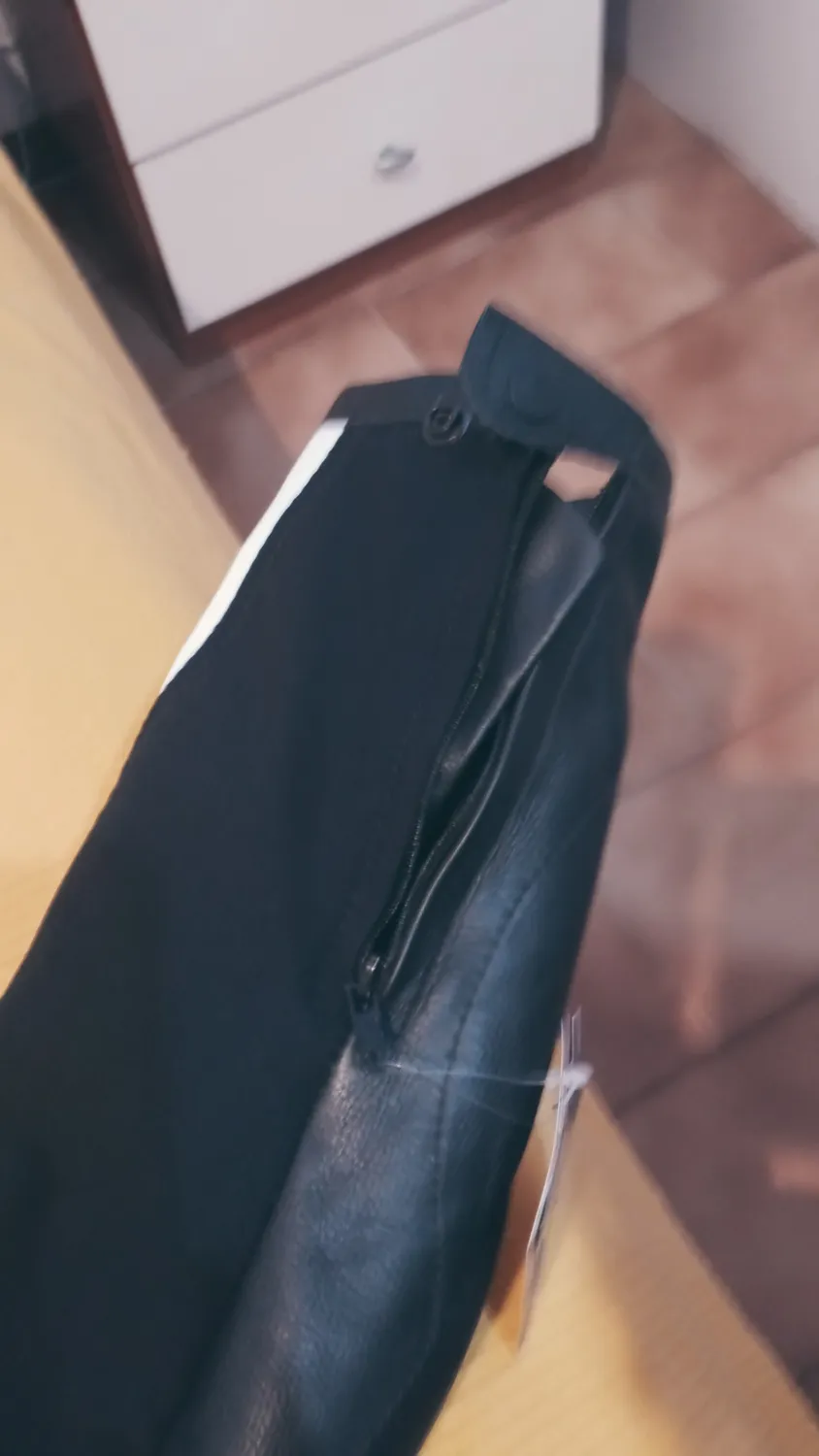 Bi Esse Giacca Moto Pelle Uomo M Nera con Protezioni