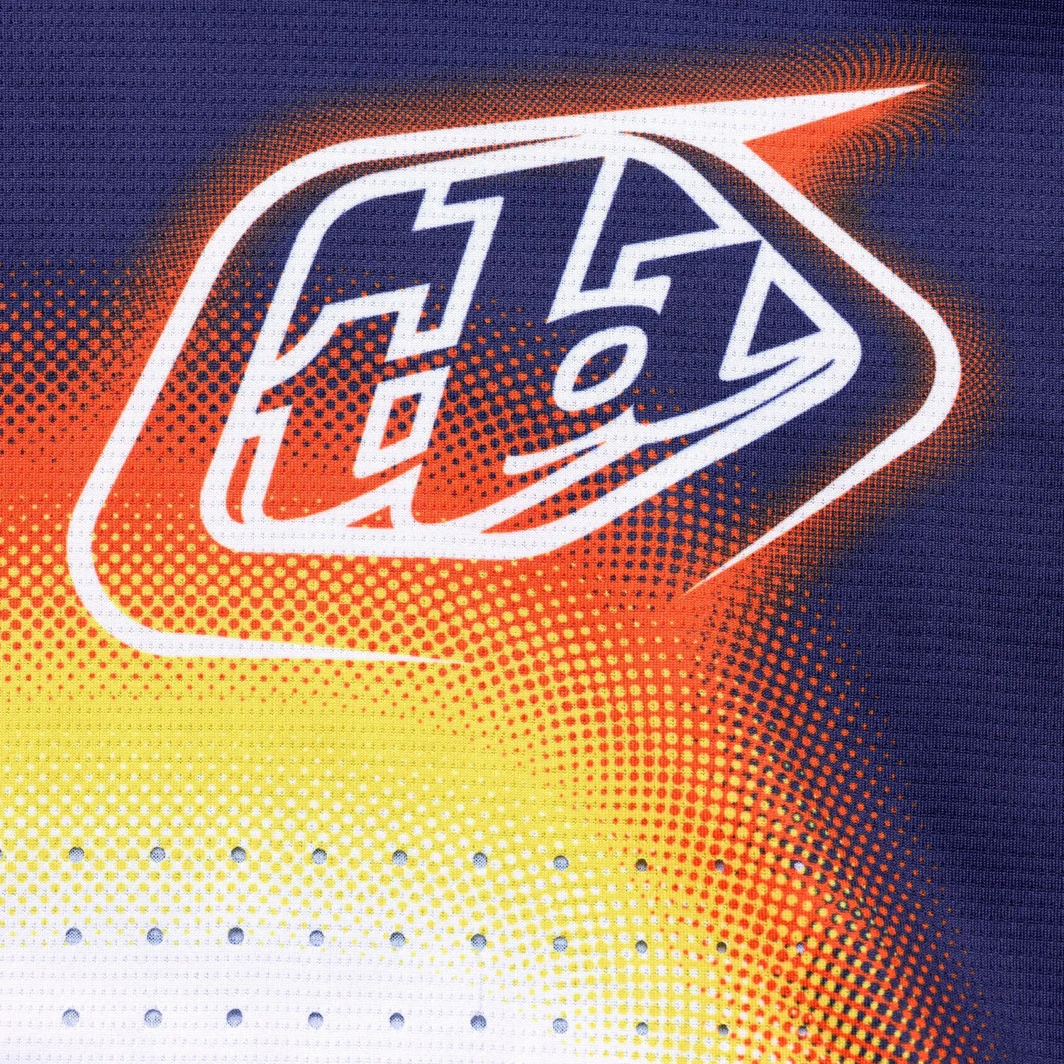 Troy Lee Designs SE Pro maglia moto Bianco Blu race fit