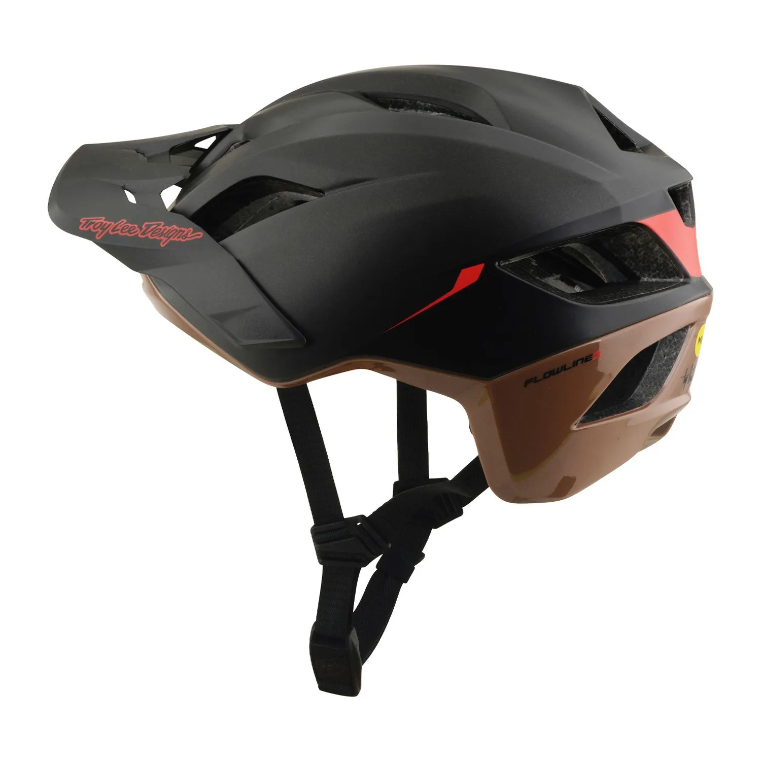 Troy Lee Designs Flowline SE casco bici grigio sienna MIPS