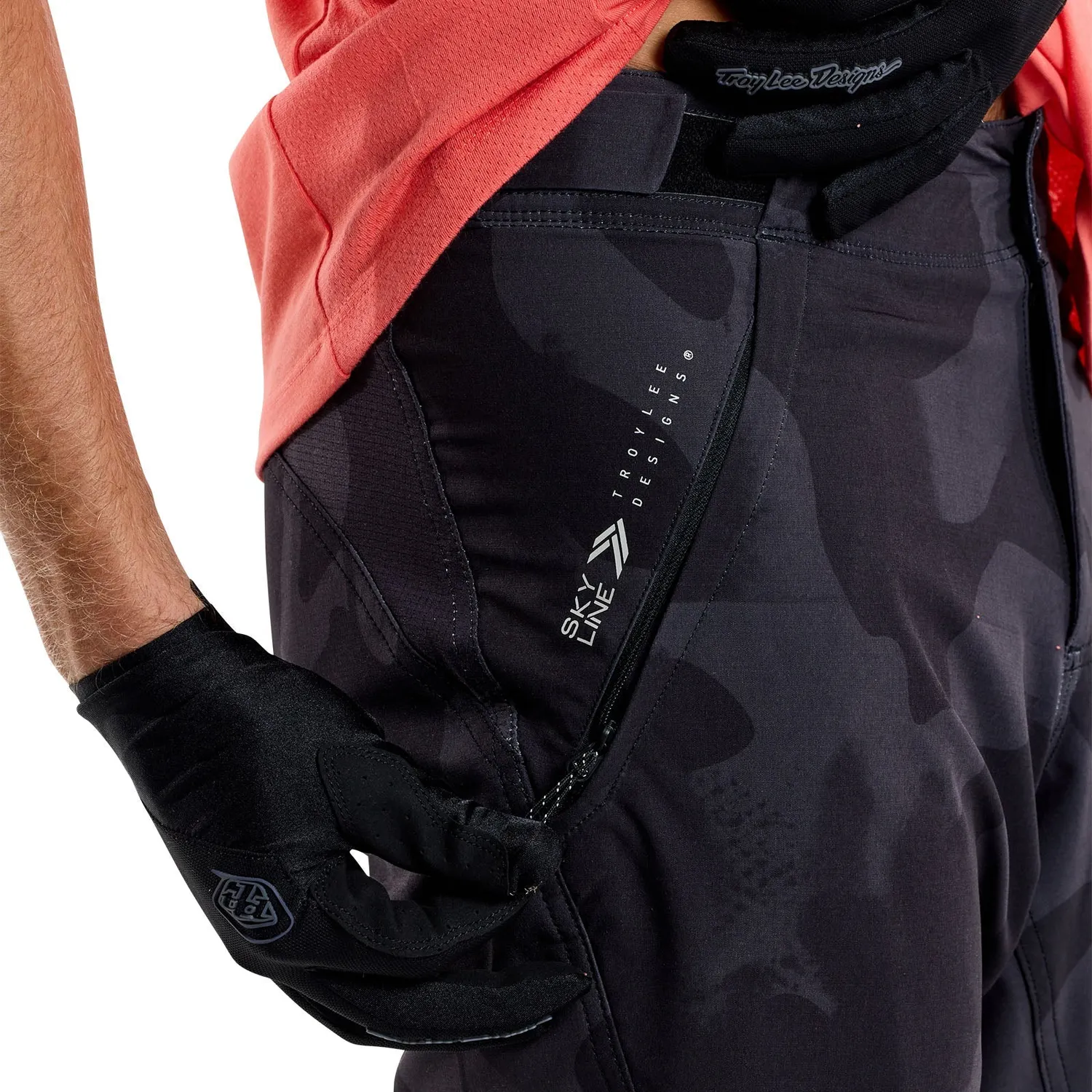Troy Lee Designs Skyline Pant Scrubland pantaloni MTB Carbon