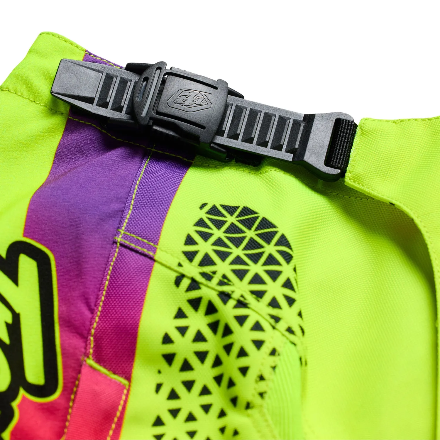 Troy Lee Designs GP Pro pantaloni moto bambino giallo fluo ventilati