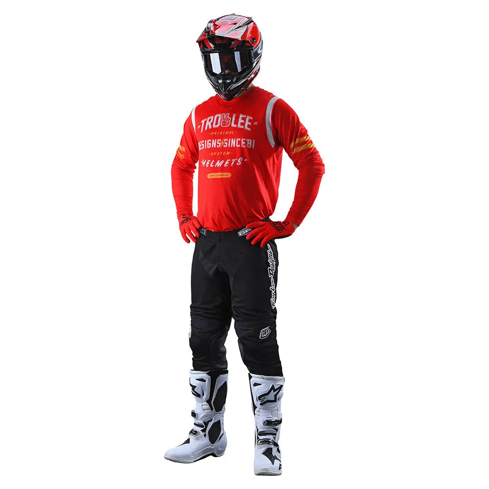 Troy Lee Designs GP Air Roll Out maglia moto cross rossa