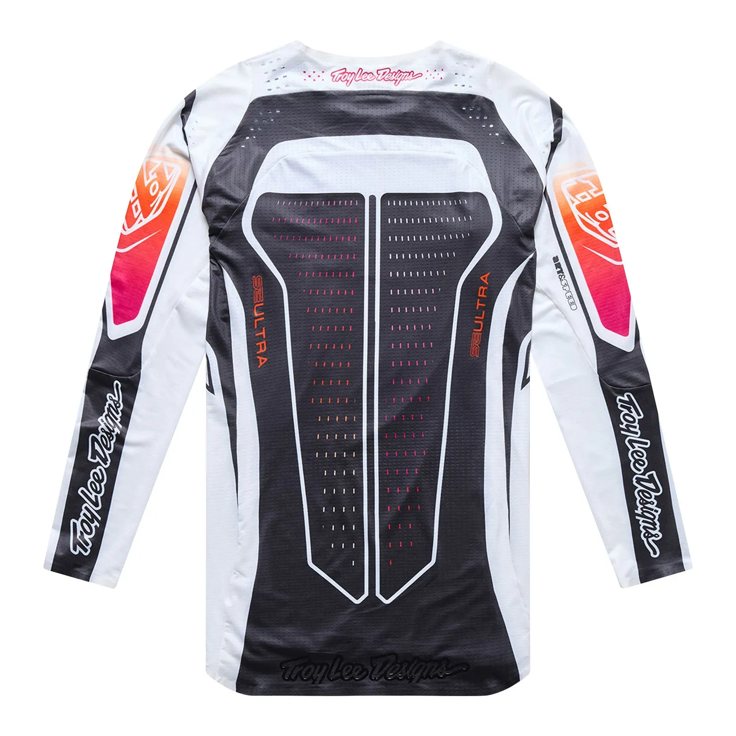 Troy Lee Designs SE Ultra LS maglia bianca manica lunga