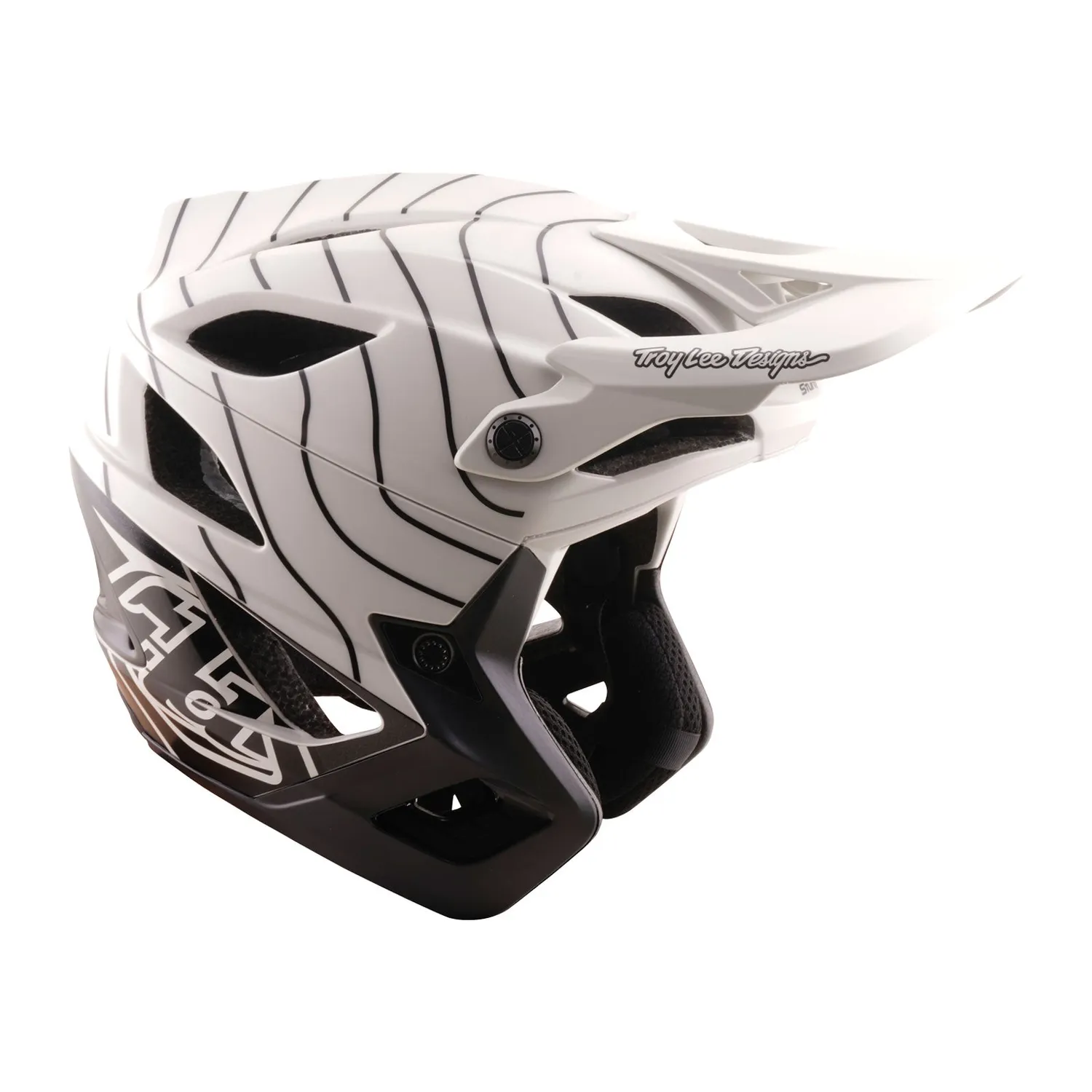 Troy Lee Designs Stage Stunt casco integrale Pumice
