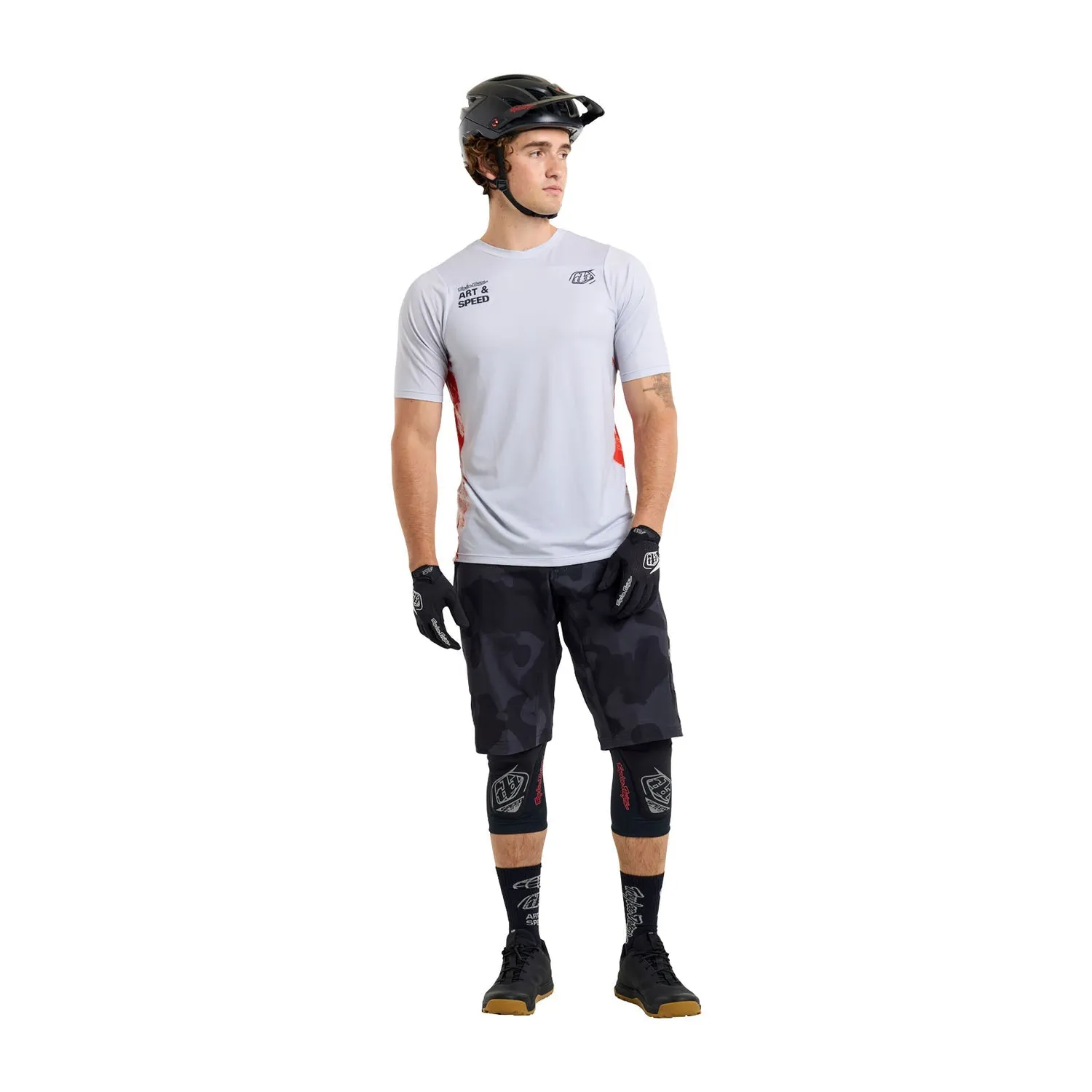 Troy Lee Designs Skyline Elemental maglia mtb limestone