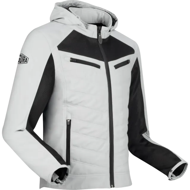 Segura Natcho Vented giacca moto uomo grigio estiva