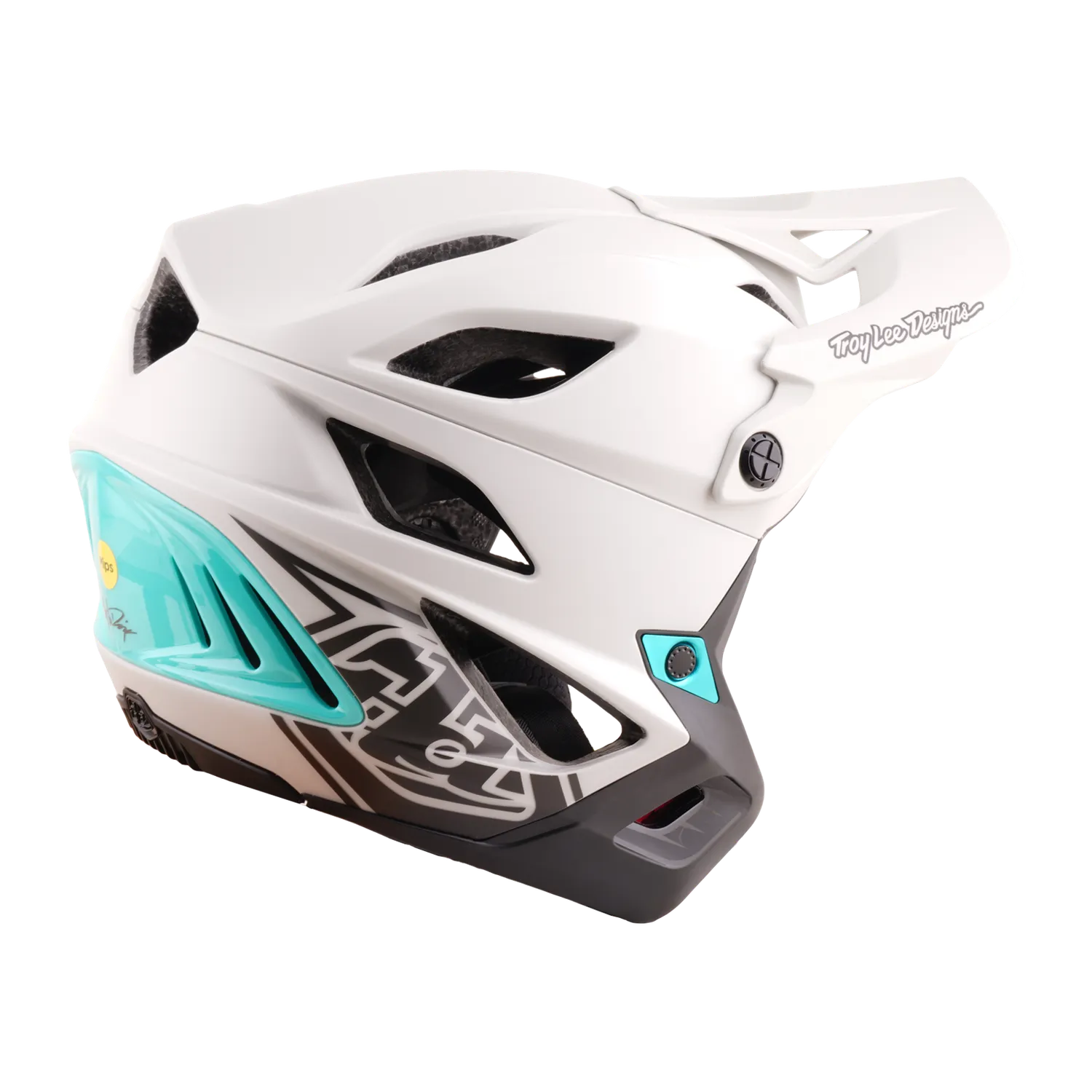 Troy Lee Designs Stage Stunt MIPS casco mtb pumice teal leggero