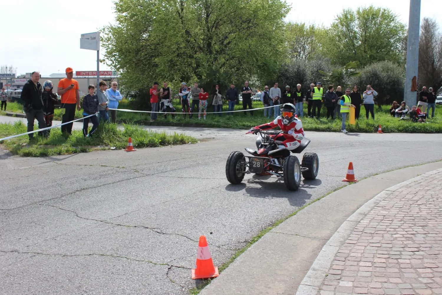 Bi Esse tuta minimoto bambino pelle protezioni complete
