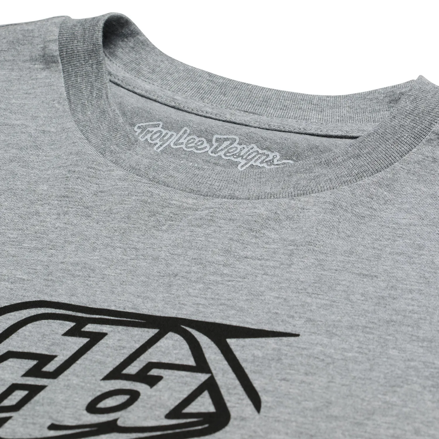 Troy Lee Designs Badge T-shirt Uomo Grey Heather manica corta