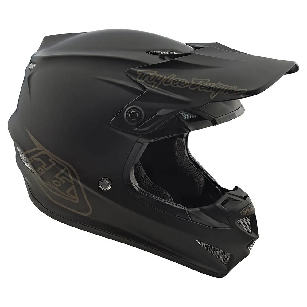 Troy Lee Designs GP Mono casco cross nero ragazzo