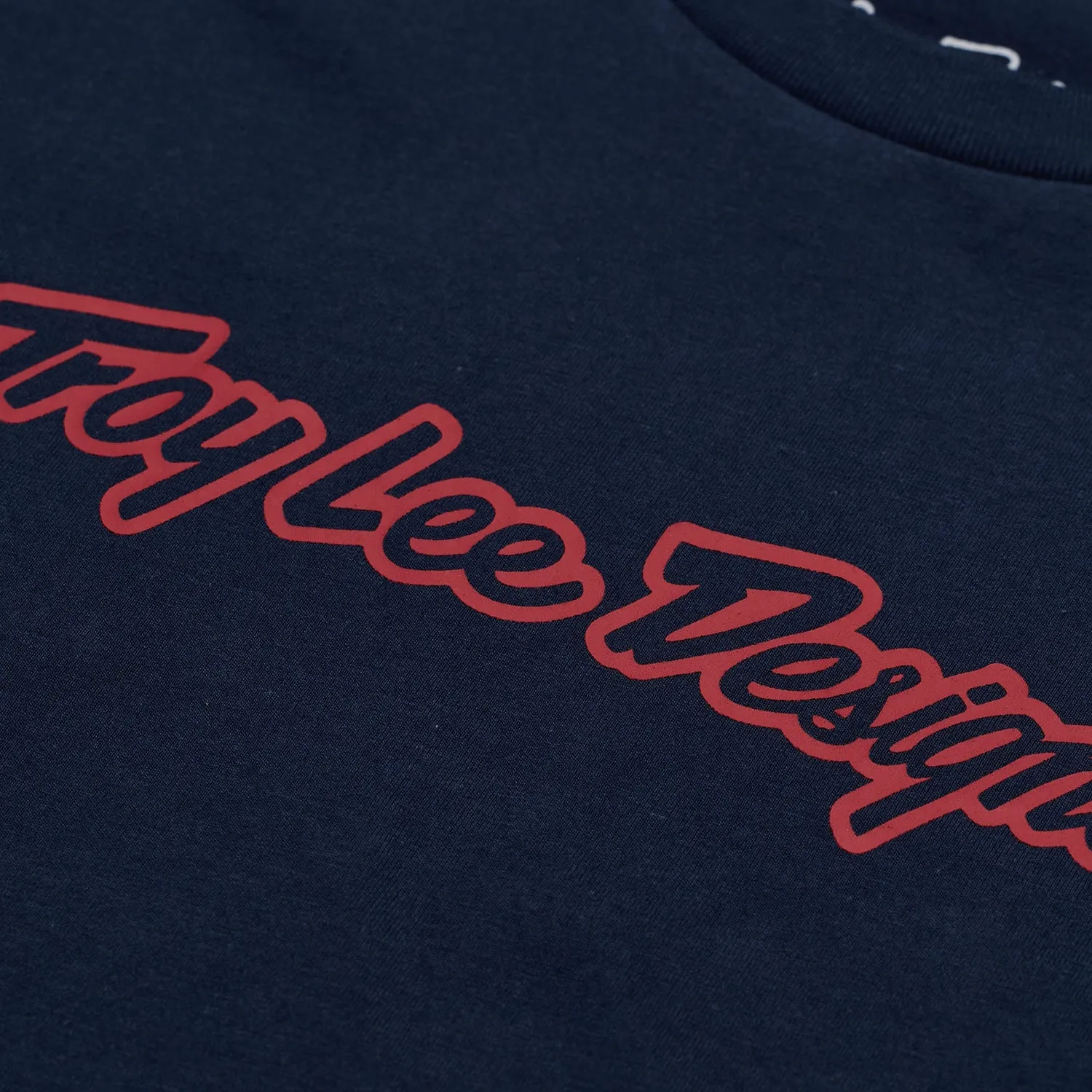 Troy Lee Designs Signature t-shirt bambino manica corta navy
