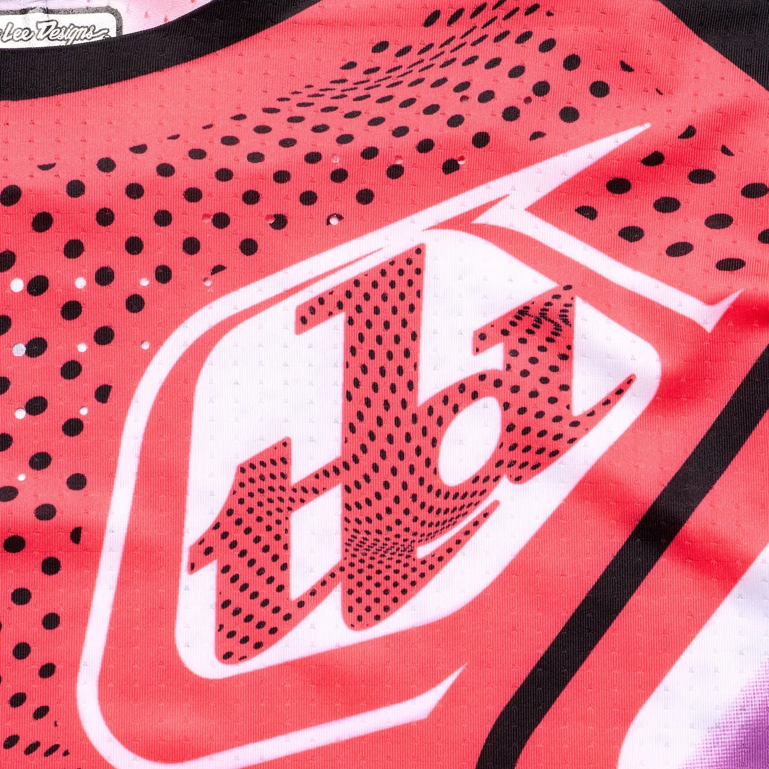 Troy Lee SE Ultra Optic maglia moto rossa Infra Red