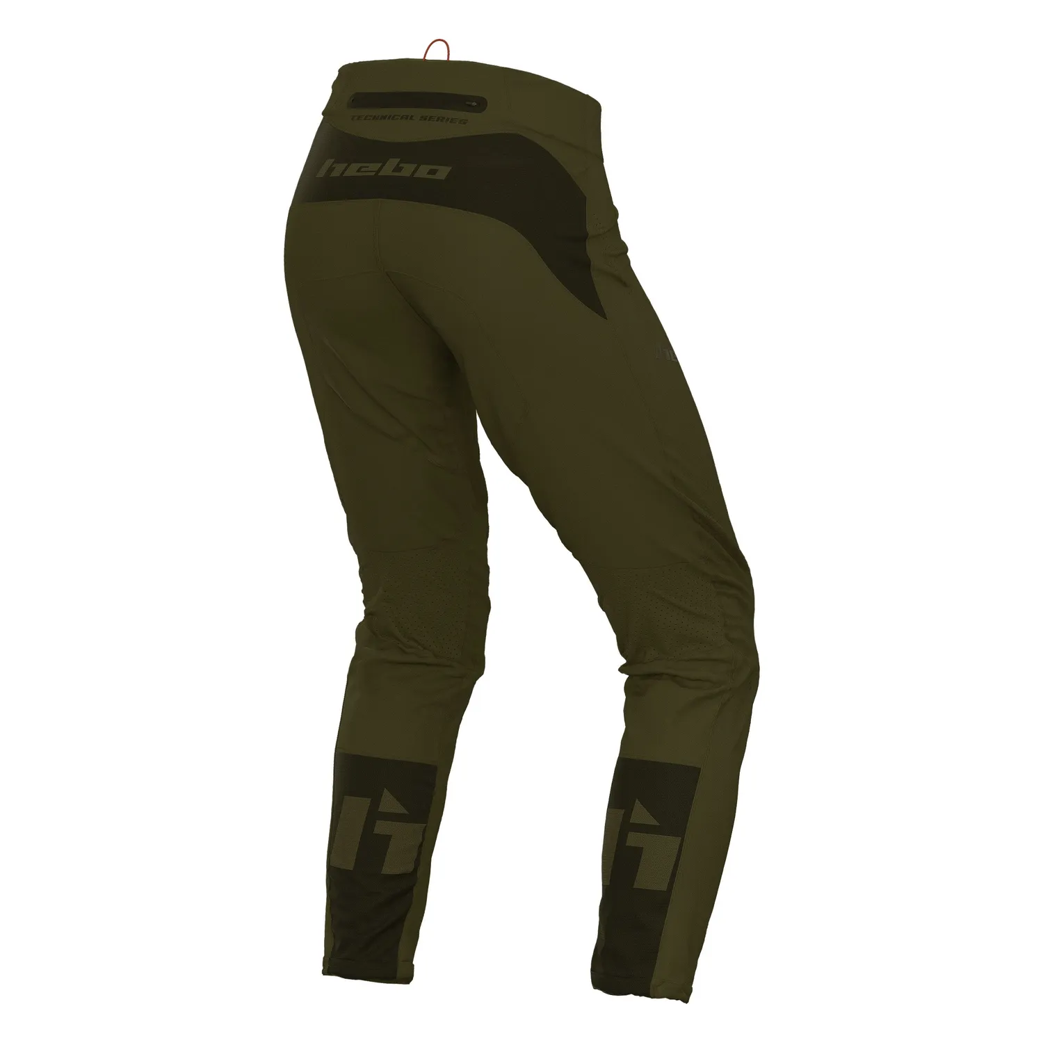 Hebo Tech Pants pantaloni trial kaki protezioni L2