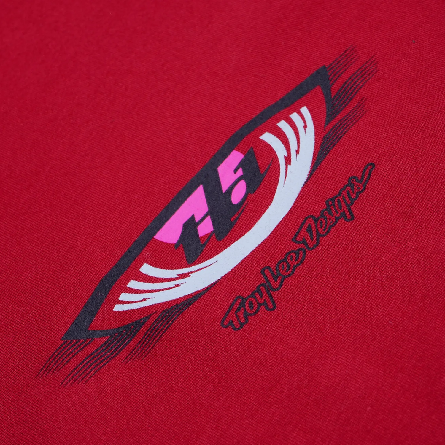 Troy Lee Designs Cyclops Short Sleeve Tee t-shirt wine manica corta
