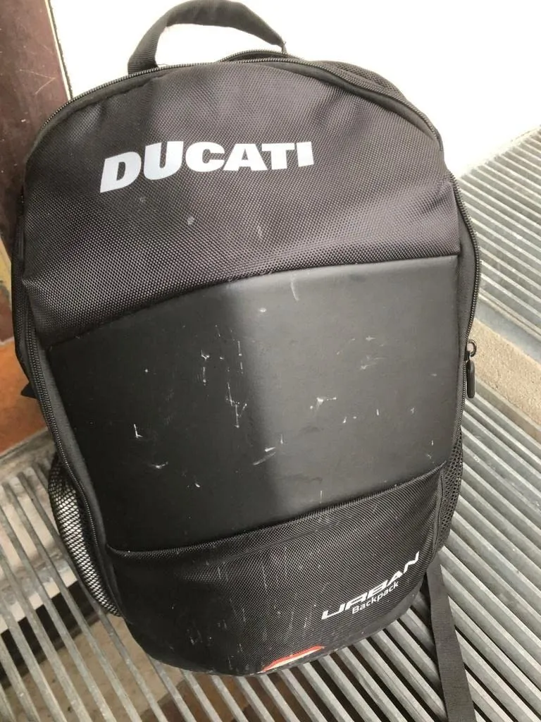 Ducati Urban Zaino Bici Monopattino 25L Nero