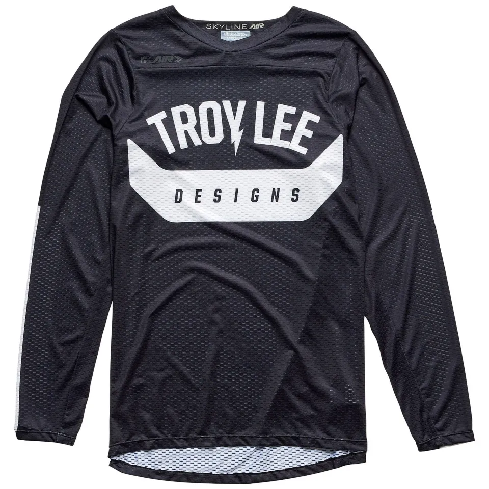 Troy Lee Designs Skyline Air Aircore maglia bici nera manica lunga