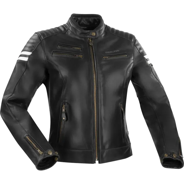 Segura Lady Funky giacca moto donna pelle nero