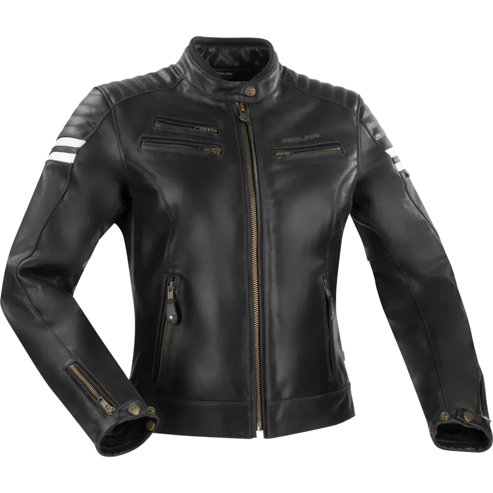 Segura Lady Funky giacca moto donna pelle nero