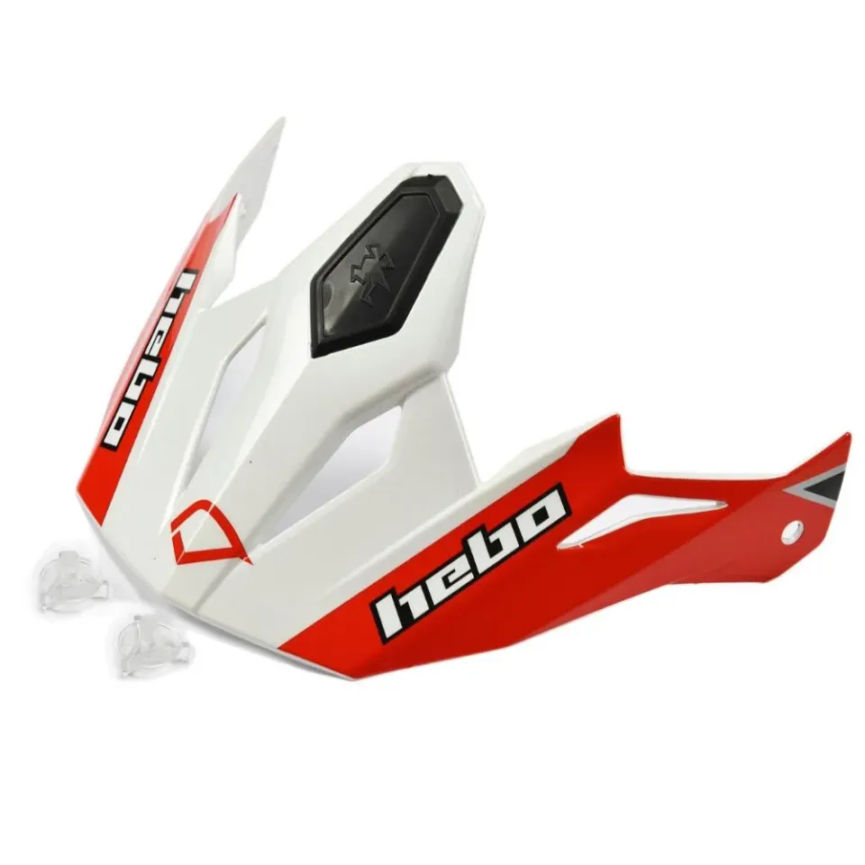 Hebo Zone 4 Toni Bou Replica visiera casco rossa
