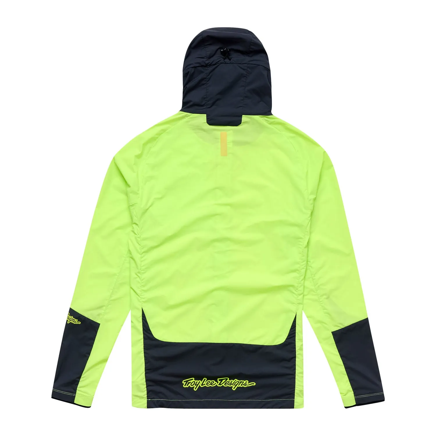 Troy Lee Designs Drift Mono giacca bici antivento giallo impacchettabile