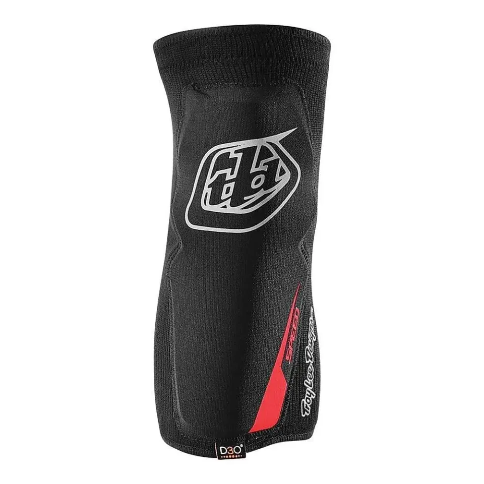 Troy Lee Designs Speed ginocchiere moto nero D3O