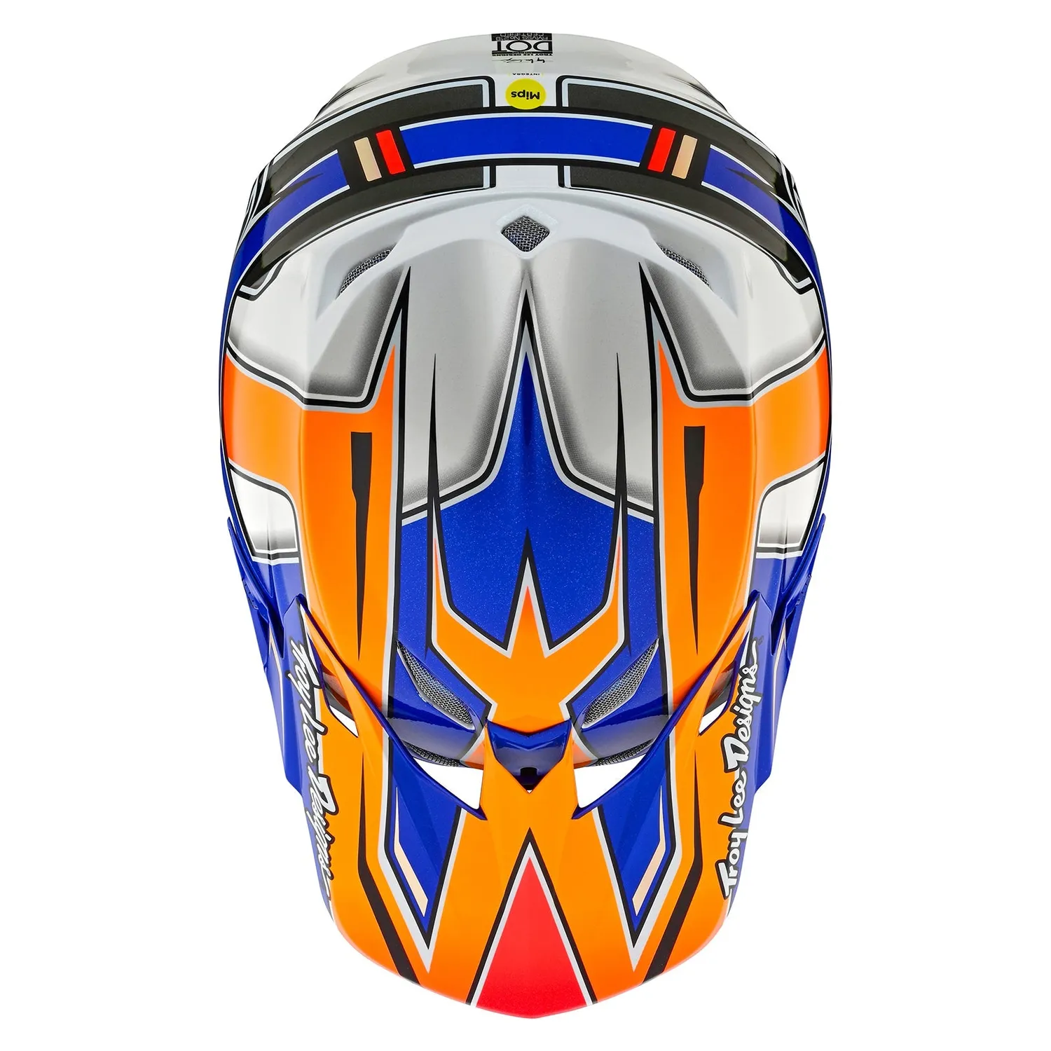 Troy Lee Designs SE5 Composite casco cross blu MIPS