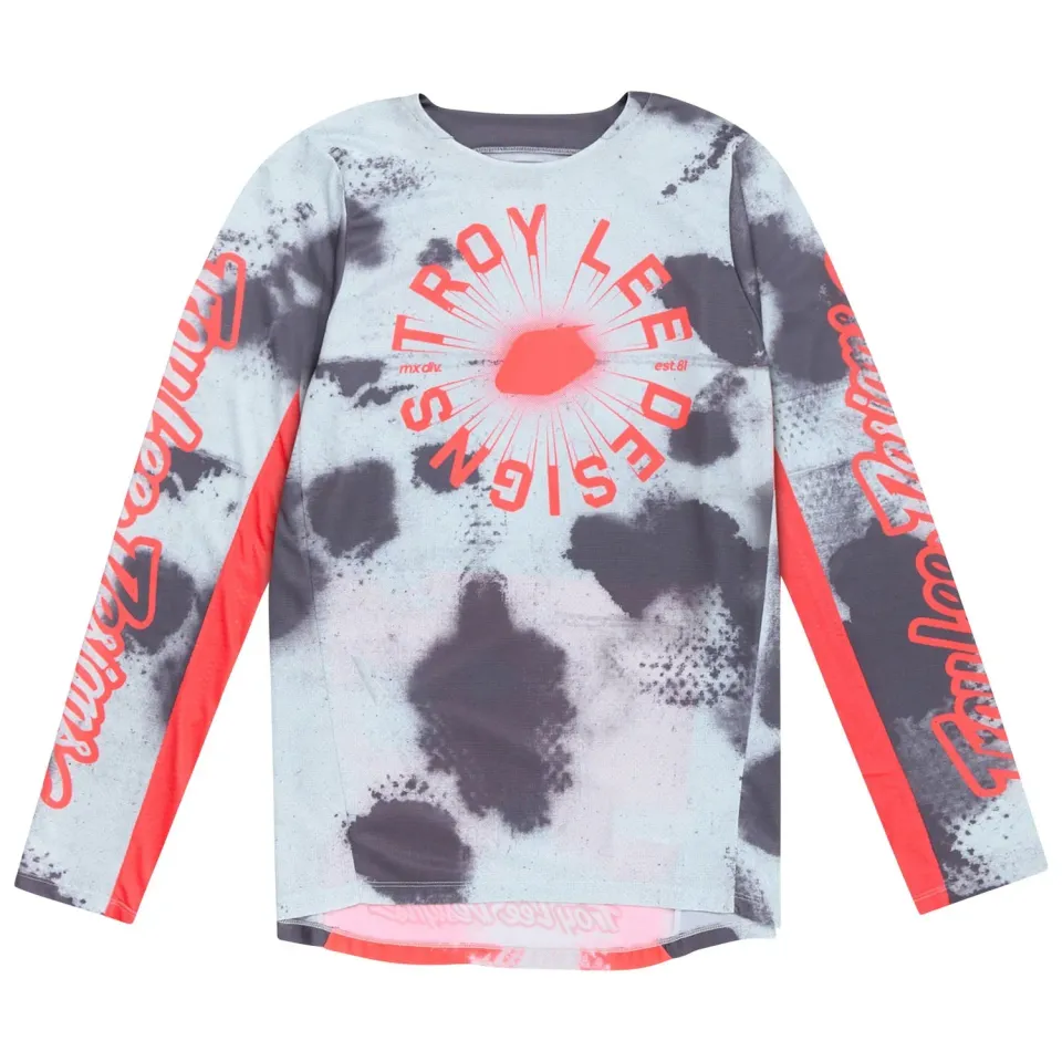 Troy Lee Designs GP Pro Arrival maglia moto Chalk elasticizzata